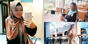 Makin Cantik Usai Berhijab, Style Ayumi Harada Bikin Hati Adem!