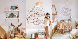 Makin Gemas Seperti yang Punya, Intip Potret Tampilan Baru Kamar Tidur Gempi - Ganti Wallpaper dengan Gambar Karakter Favorit BT21