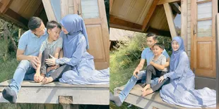Makin Harmonis, Ini 8 Potret Larissa Chou Stacation Bareng Suami dan Anak - Yusuf Lengket Banget Dengan Sang Ayah