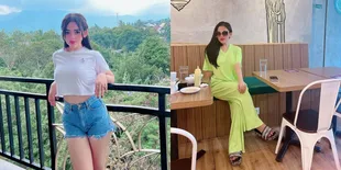 Makin Kurus Hingga Pipi Terlihat Tirus, Ini Potret Terbaru Clara Gopa yang Sukses Bikin Pangling - Cantik Pakai Dress Merah Naik Mobil Mewah