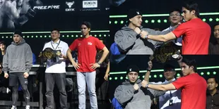 Makin Memanas, Ini 10 Potret Jefri Nicho Face Of El Rumi Menjelang Adu Tinju di Atas Ring
