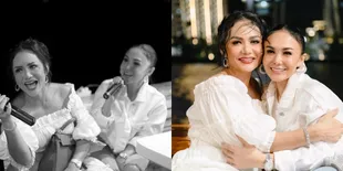 Makin Tua Makin Cantik, 9 Potret Yuni Shara & Krisdayanti di Ulang Tahun Aurel Hermansyah