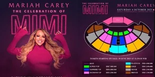 Mariah Carey Segera Menyapa Para Penggemar di Indonesia, Harga Tiket Sampai 7 Juta Rupiah