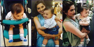 Masih Bayi Jadi Seleb, Baby Arsy Senyum Manis Saat Jumpa Fans!