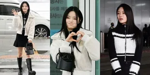 Masuk Dua Nominasi 'Billboard Music Awards 2023', 10 Potret Keena FIFTY FIFTY Berangkat Sendirian ke Amerika Serikat