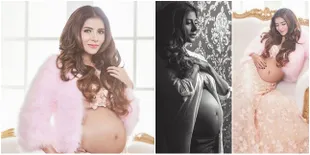 Maternity Shoot Meisya Siregar, Cantik Glamour Penuh Pesona