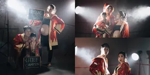 Maternity Shoot Putri Titian, Kompak Bareng Junior Liem dan Iori