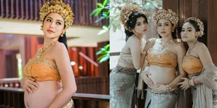 Maternity Shoot Terbaru Jessica Iskandar, Pakai Baju Adat Bali - Pamer Bare Baby Bump yang Makin Besar