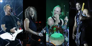 Megahnya Konser Metallica di Stadion Utama Gelora Bung Karno Jakarta
