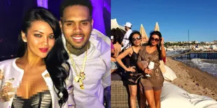 Mejeng Cantik di Cannes, Farah Quinn Selfie Bareng Chris Brown