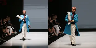 Melenggang Gagah di Atas Catwalk, Potret Gaya Reza Arap Memukau Dengan Koleksi Sprezzatura 2024 Karya Henri Winata