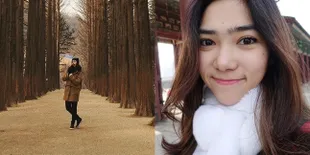 Membeku Dalam Kebahagiaan, Isyana Sarasvati Liburan ke Korea