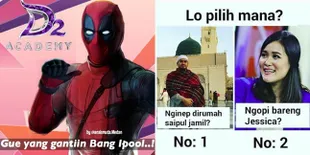 Meme Kocak Saipul Jamiell, Dari Deadpool Sampai Kopi Sianida
