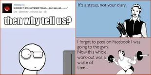 Meme-Meme Gokil Tentang Status Facebook Anak Zaman Sekarang