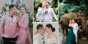 Mendadak Umumkan Batal Nikah, Ini 8 Potret Mesra Kalina Ocktaranny dan Vicky Prasetyo Saat Dimabuk Cinta