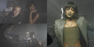 Mengintip Eminem dan Rihanna Syuting Klip The Monster