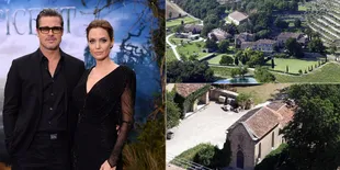 Mengintip Lokasi Pernikahan Megah Brad Pitt - Angelina Jolie
