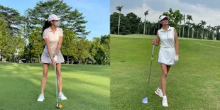 Menolak Tua, Intip 9 Potret Donna Harun Saat Main Golf - Nenek Cantik Pamer Body Goals di Usia Setengah Abad