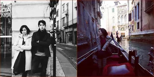 Mentari De Marelle Digandeng Mesra Al Ghazali Sebulan di Italia