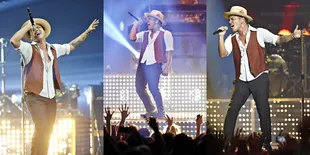 Meriahnya Konser Kedua Bruno Mars di Indonesia