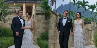 Mesra bak Pengantin, 8 Potret Farah Quinn & Suami Ganteng Hadiri Gala Birthday di Resort Mewah - Sekalian Berlibur
