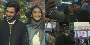 Mesranya Adinia Wirasti dan Reza Rahadian di Amrik, Bikin Baper!
