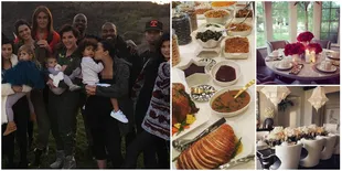 Mewah & Seru! Saat Keluarga Besar Kardashian Rayakan Thanksgiving