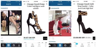 Mewah Abis, Inilah 15 Foto Sepatu Termahal Princess Syahrini