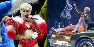 Miley Cyrus Tampil Hot di Konser Promo Album