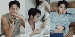 Mingyu SEVENTEEN Tampil Chic Dalam Balutan Perhiasan Bulgari di Majalah Men Noblesse Edisi Juli, Foto Bareng Model Wanita Bikin Salfok!
