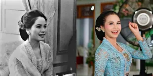 Mirip Dewi Soekarno Muda, 8 Potret Rina Aditama Pedangdut Cantik Berkebaya yang Lagi Viral - Paras Glowing Jadi Sorotan