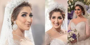 Mirip Kareena Kapoor, Tania Nadira Tampil Mewah dengan Gaun bak Ratu di Malam Resepsi