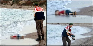 FOTO: Jasad Balita Pengungsi Aylan Kurdi Bikin Dunia Nangis!