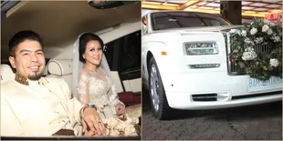 Mobil Pengantin Khusus Ini Memakai Plat Bams dan Mikha