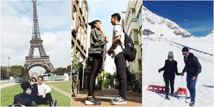 Momen Bulan Madu Fitri Tropica di Eropa, Romantis-Mesra-Konyol!