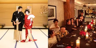 Momen Dinner Anniversary Syahrini dan Reino Barack, Mewah Banget - Aktor Kamen Rider Jadi Tamu Spesial