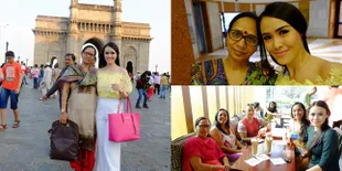 Momen Flashback Nita Sofiani & Mama Mertua, Seru Keliling Mumbai