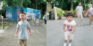 Momen Haldy Sabri Ajak Irish Bella Liburan ke Taman Safari Bali Bareng Air Rumi & Amala