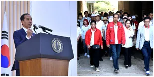 Momen Jokowi Saat Berkunjung ke Korsel, Sampai Ketemu Suju!