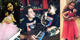 Momen Kedekatan Dul Jaelani dengan Anak Mulan Jameela - Ahmad Dhani, Penuh Kasih