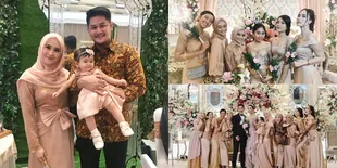 Momen Manis Sederet Artis Hadiri Pernikahan Erica Putri dan Deryl
