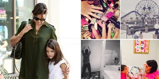 Kemesraan Katie Holmes & Suri Cruise, Dari Dandan Hingga Liburan