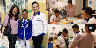 Momen Pertama Betrand Peto ke Sekolah Baru, Ruben Onsu Antusias Ikut Menyiapkan