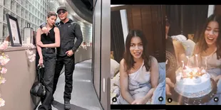 Momen Sabrina Chairunissa Dapat Kejutan Ulang Tahun dari Sang Suami, Sempat Ketiduran - Suap Kue Tart