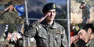 Momen Tangis Haru Sambut Kepulangan Wajib Militer Yoo Seung Ho