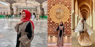 Momen Umrah Bella Saphira, Cantik Kenakan Gamis Bak Ratu Rania - Berlangsung Sesaat Sebelum Corona Menyerang Mekkah