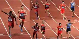 Muhammad Zohri Tampil Memukau di Final, Meski Gagal Raih Medali