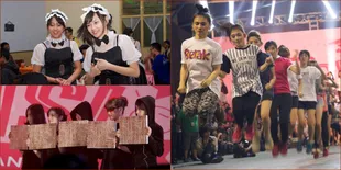 Mulai Dari Lompat Tali Hingga Maid Cafe, JKT48 Bikin Heboh Pensi