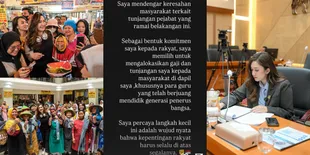 Nafa Urbach Janji Bakal Sumbangkan Semua Gaji dan Tunjangan Untuk Rakyat, Jawab Kritik Netizen