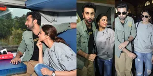 Naik Kereta Bareng, Terselip 'Bukti' Kemesraan Ranbir & Deepika